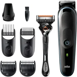 Braun MGK5345 Recortadora 7 en 1 Negro/Azul